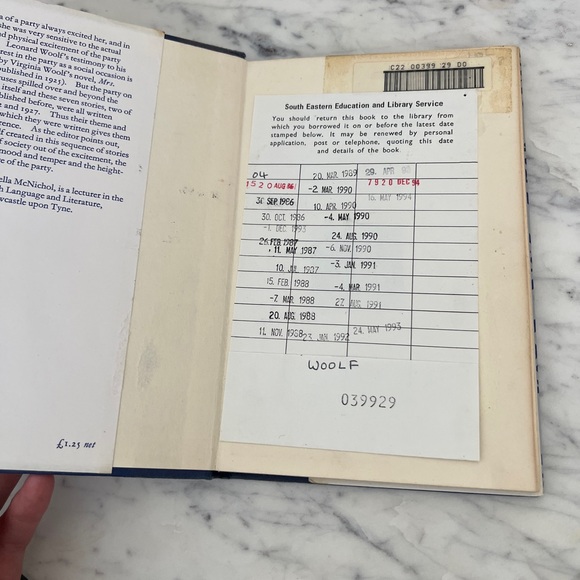 Rare vintage copy of Mrs Dalloway’s Party book by Virginia Woolf 1973 - Picture 7 of 11